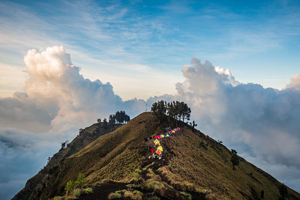Mount Rinjani and the highlands of Lombok