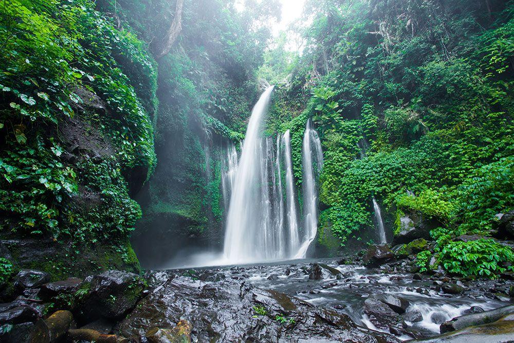 Lombok's amazing waterfalls