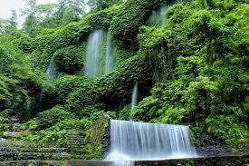Benang Stokel and Benang Kelambu Waterfall